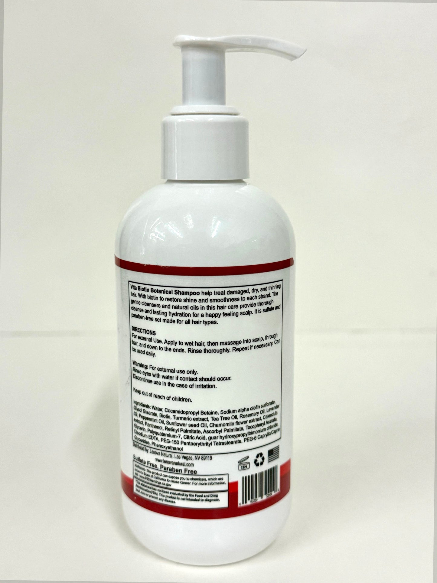 Vita Biotin Botanical Shampoo 8 fl oz